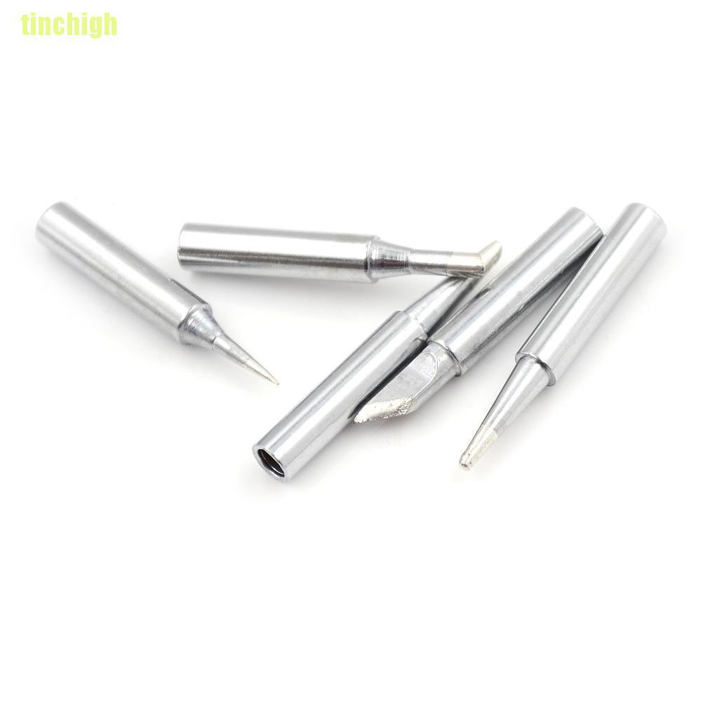 Bộ 5 Đầu Hàn Điện Bằng Đồng 936 Chất Lượng Cao