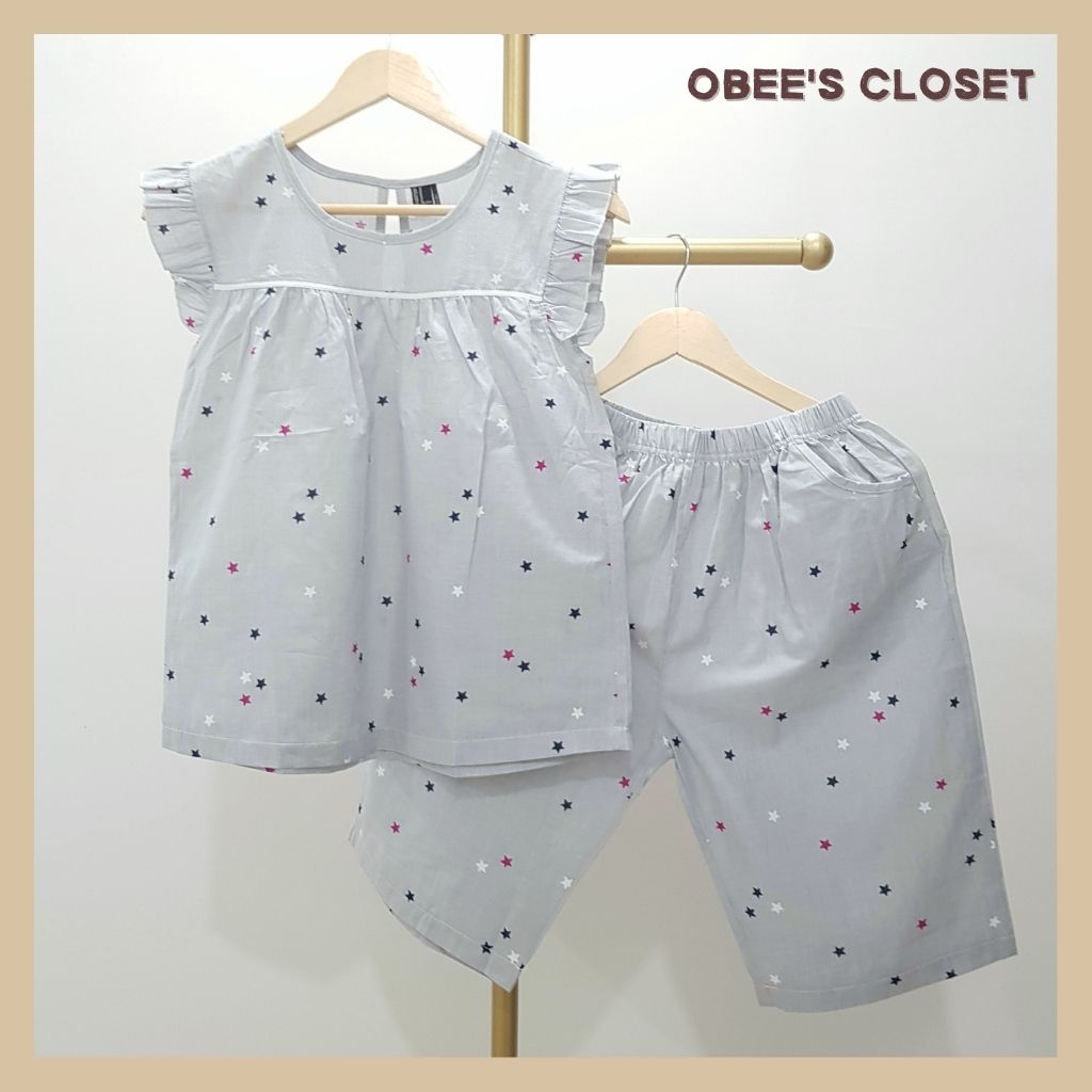 Đồ bộ nữ Obee's Closet Đồ bộ lửng kate cotton Hàn Quốc