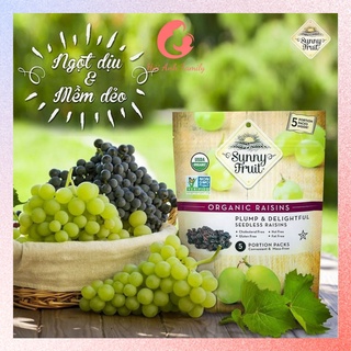 Nho khô hữu cơ sunny fruit cho bé ăn dặm - ảnh sản phẩm 1