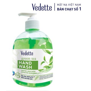 Nước Rửa Tay Vedette Trà Xanh 500ml