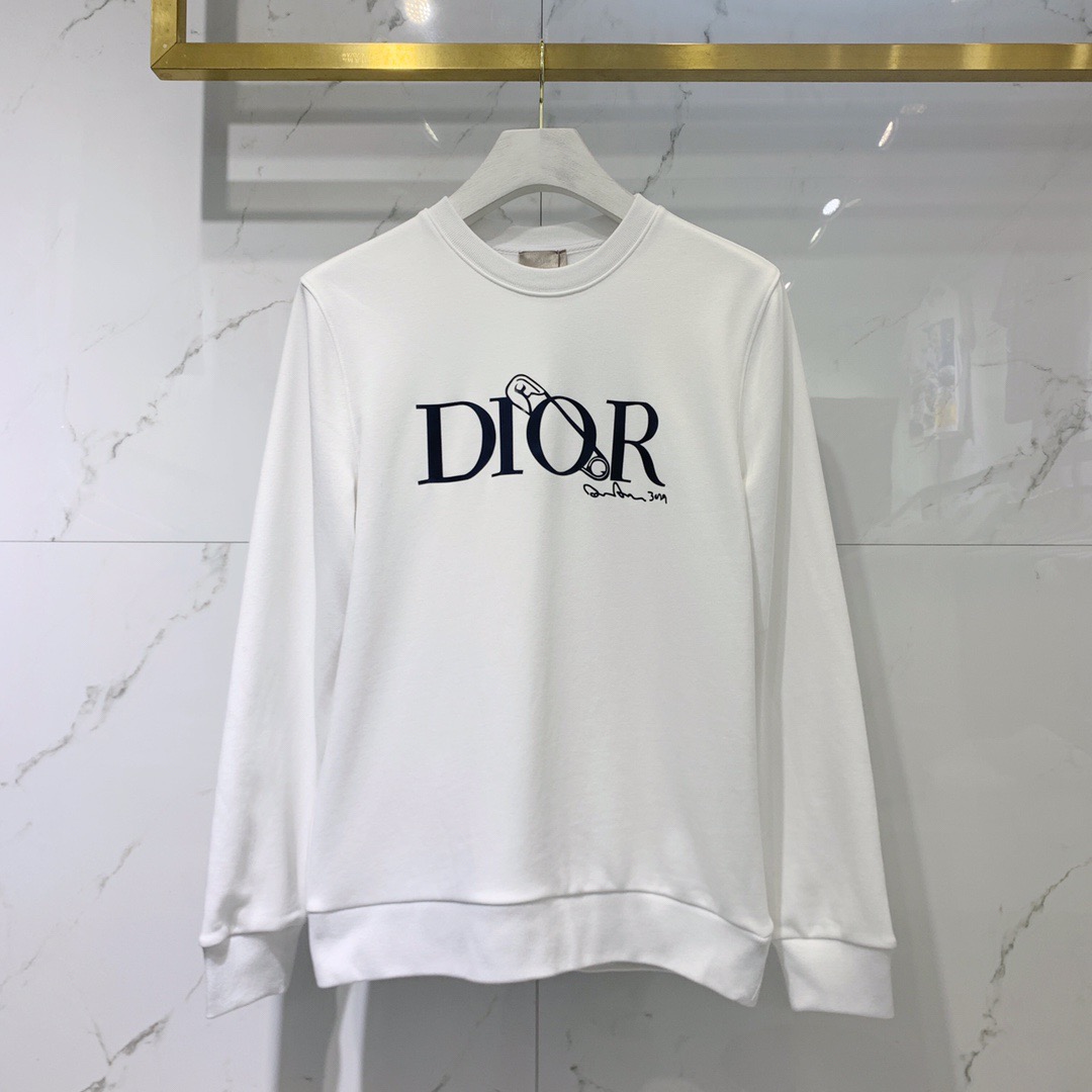 D10R Áo sweatshirt tay dài cổ tròn in hình logo thời trang thu đông | BigBuy360 - bigbuy360.vn