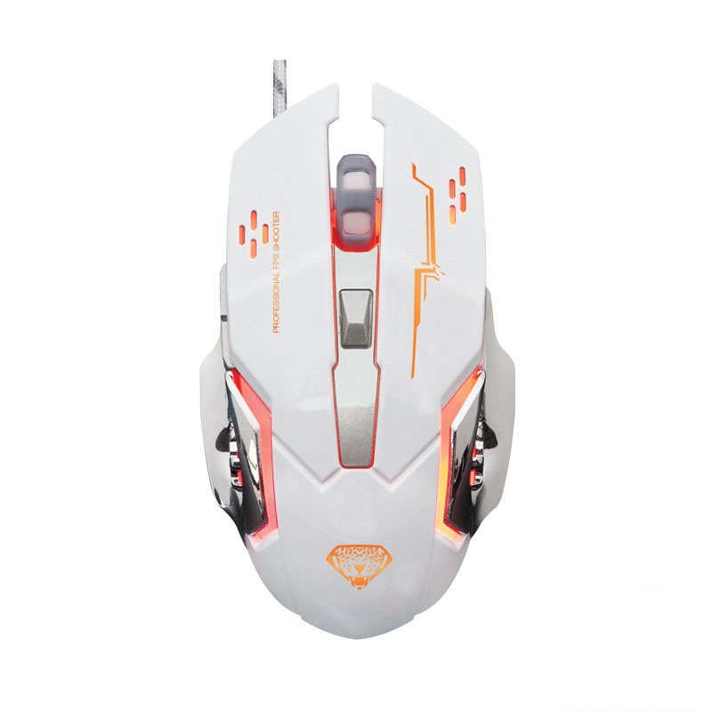 Chuột Gaming Có Dây DIVIPARD G502 Led Đa Màu DPI 3200 Thiết Kế Đẹp Phù Hợp Chơi Game Và Làm Việc