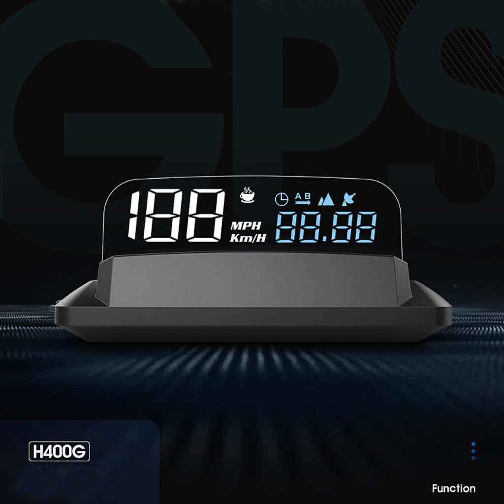 HUD H400G (chuẩn GPS) Màn Hình Hiển Thị Cảnh Báo Tốc Độ Đa Năng Cao Cấp Cho Mọi Dòng Ô Tô Xe Hơi