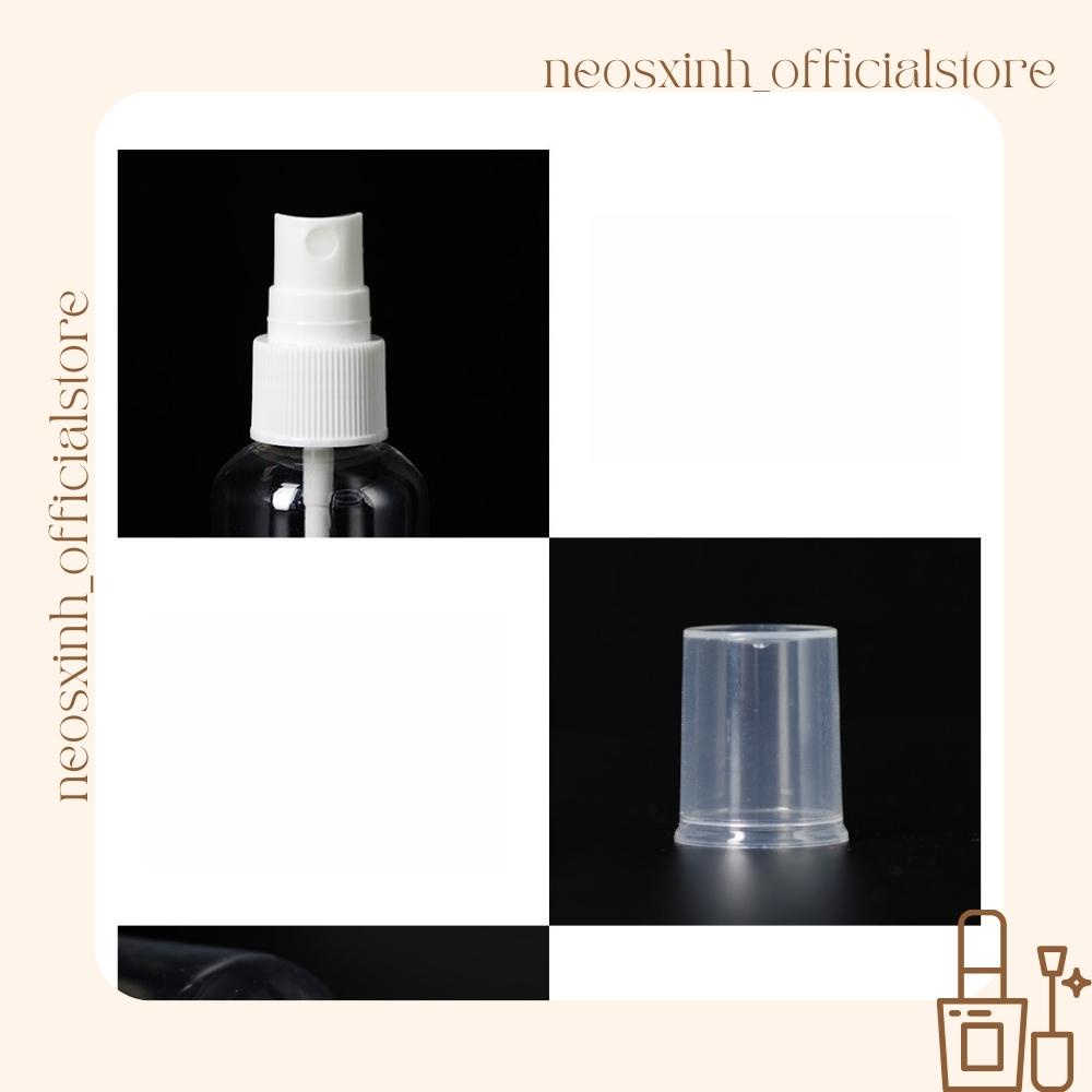 Chai Chiết Xịt Phun Sương Nhựa Trong - Neosxinh Nails