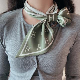 Khăn quàng cổ lụa dài thắt nơ thời trang dành cho nữ