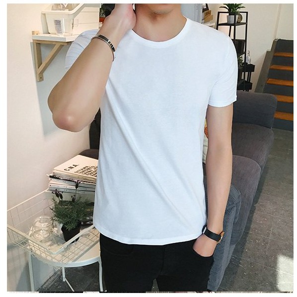 Áo Thun Nam Trơn Vải Xuất Loại 1 | BigBuy360 - bigbuy360.vn