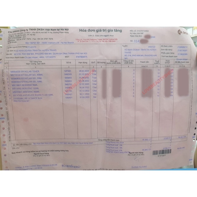Kem chống nắng La Roche Posay Pháp