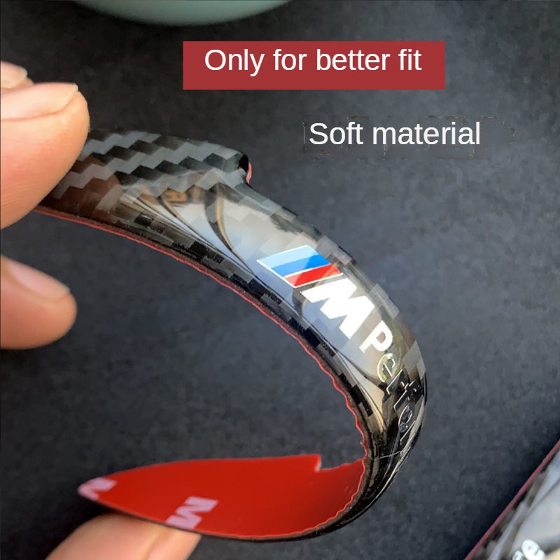 Miếng dán sợi carbon chống va chạm cho gương chiếu hậu xe hơi