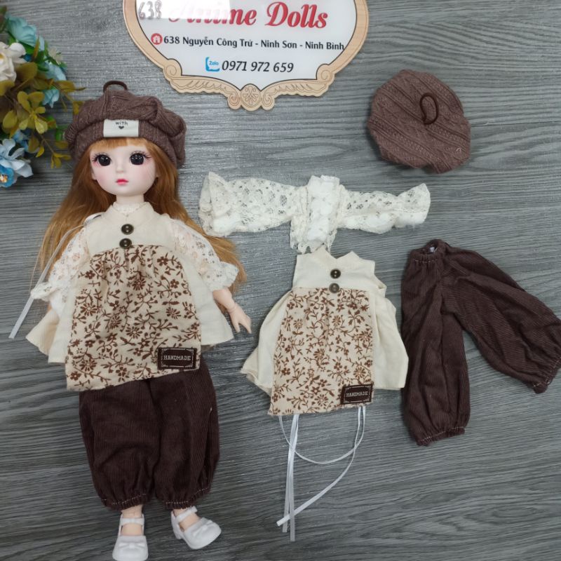 Quần Áo Và Váy Cho Búp Bê 1/6 Animedolls 638 NCT Hàng Đẹp Chọn Lọc, Phong Cách, Cá Tính
