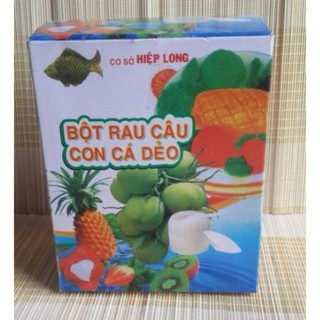COMBO 10 GÓI BỘT RAU CÂU CON CÁ DẺO 10G