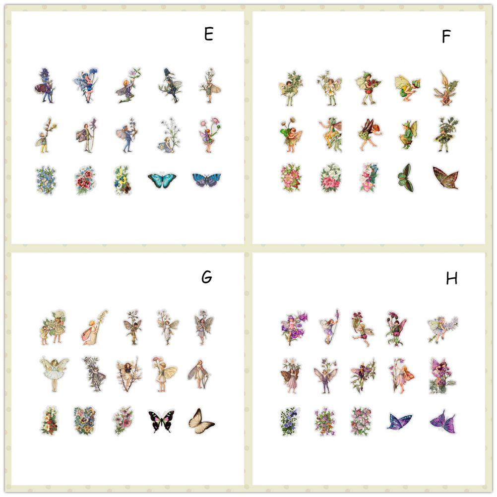 Bộ 45 Sticker Dán Trang Trí Sổ Tay Xinh Xắn