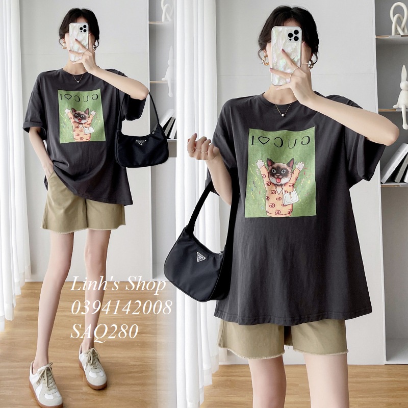 Set Áo Quần Bầu Bộ Bầu Xinh SAQ280