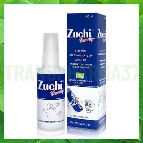 Xịt khử mùi Zuchi Family dung tích 50ml