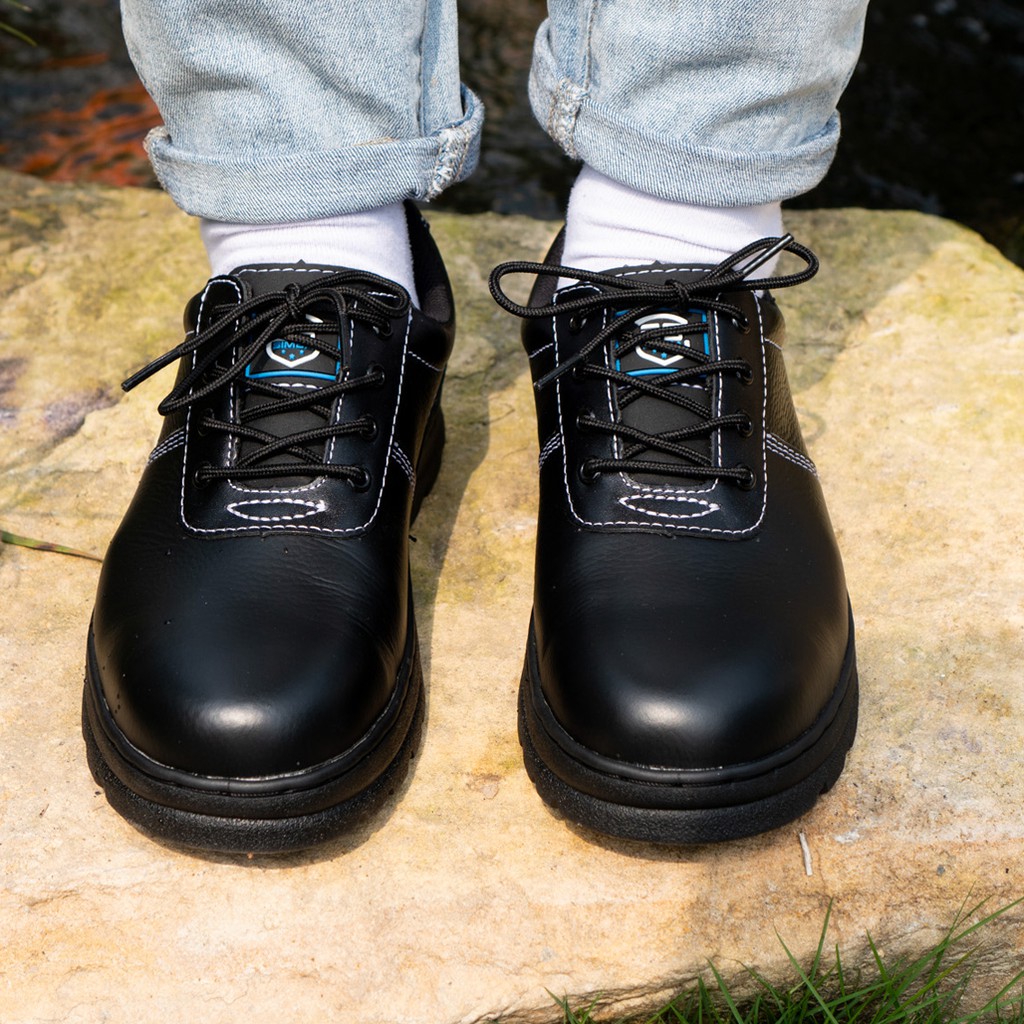 Giày Bảo Hộ Lao Động Nam Da Bò Mũi Thép Chống Đinh Chống Cháy Đi Công Trình SB1 | BigBuy360 - bigbuy360.vn