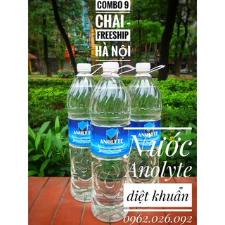 Combo 9 chai Nước A/ Nước Anolyte