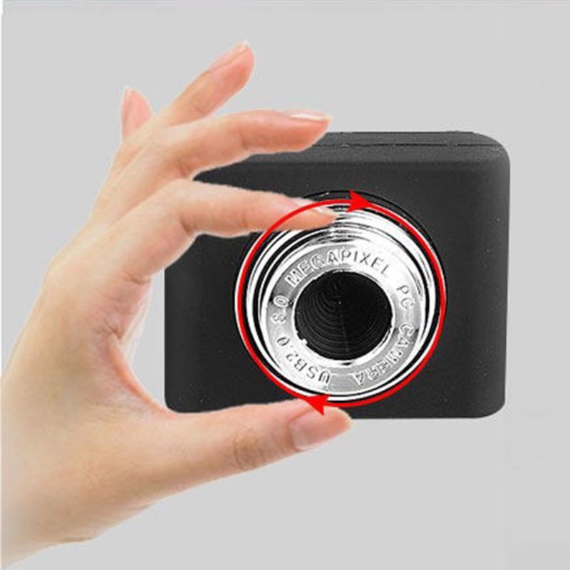 Webcam Mini Will 8 Million Pixels Kèm Micro Cho Máy Tính Để Bàn Laptop