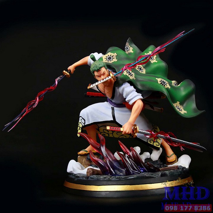 [MHĐ] Mô hình Figure Santoryu Zoro Wano Ver - One Piece