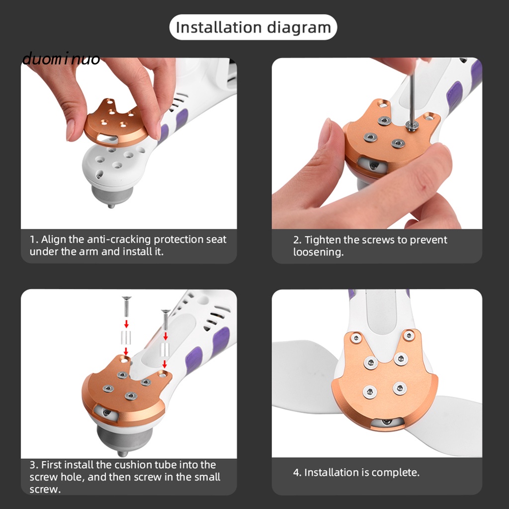 Đế Bảo Vệ Động Cơ Bằng Hợp Kim Nhôm Chống Nứt Cho Dji Phantom 3e / 3 / 2 | BigBuy360 - bigbuy360.vn