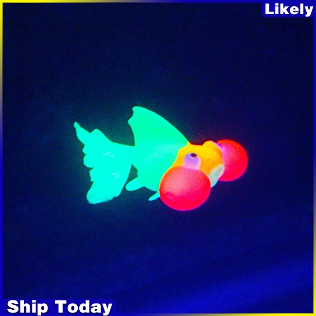 Mô hình cá vàng bằng silicone trang trí bể cá