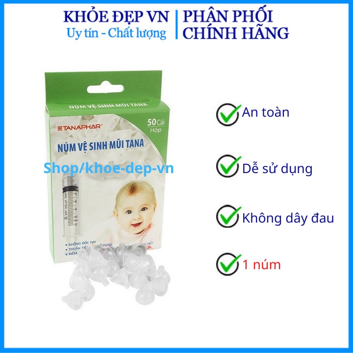 1 núm rửa mũi cho bé - an toàn, dễ sử dụng