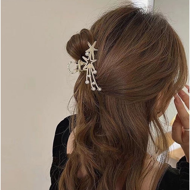 📛 RẺ VÔ ĐỊCH 📛 Kẹp gấp càng cua hình ngồi sao ngọc xinh xắn dễ thương hot trend phong cách hàn quốc