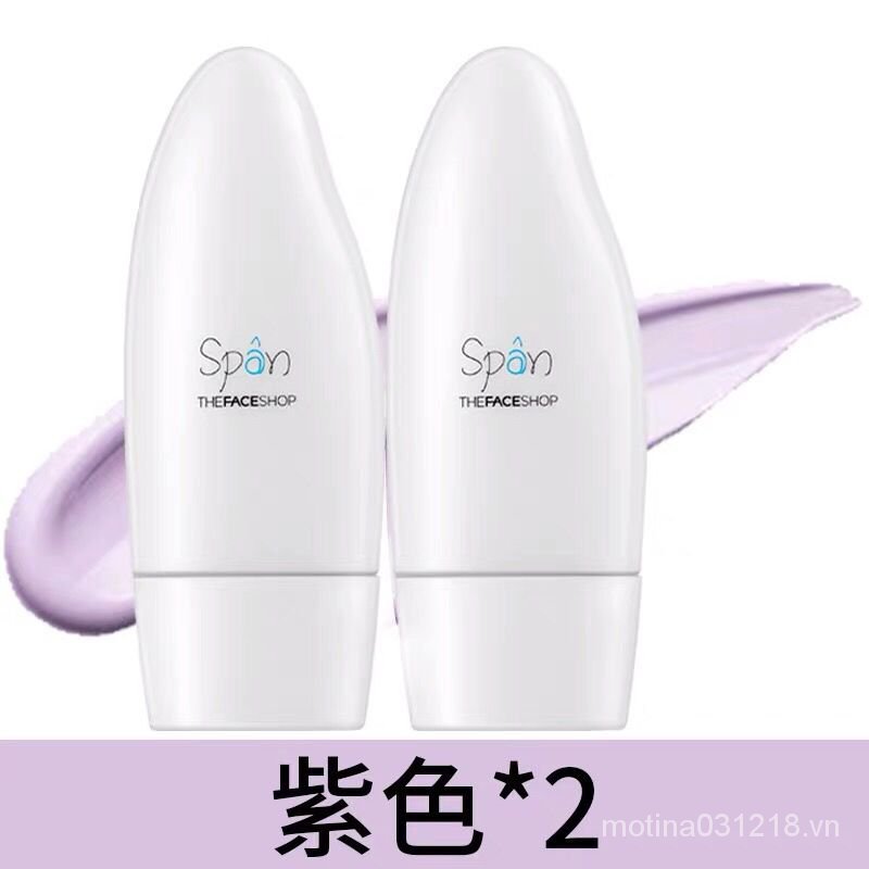 THE FACE SHOP (Hàng Mới Về) Set 2 Kem Lót Trang Điểm Dưỡng Ẩm Làm Sáng Da Mặt