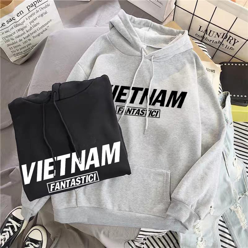 Áo hoodie nam nữ form rộng Việt Nam Fantastici chất nỉ dầy (Mẫu Mới)