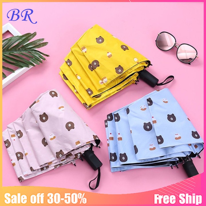 Ô - dù che mưa nắng chống thấm hình gấu