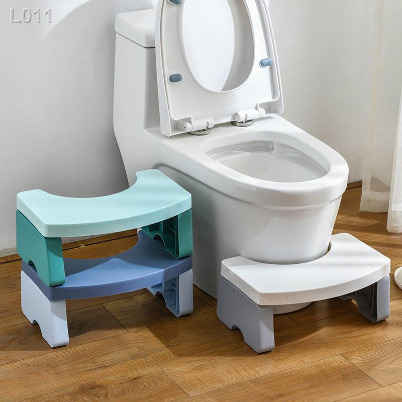 【HOT】Ghế nhà vệ sinh gia đình đôn người lớn ngồi xổm chắc chắn cho trẻ em nhựa gấp đa năng chân chống trượt