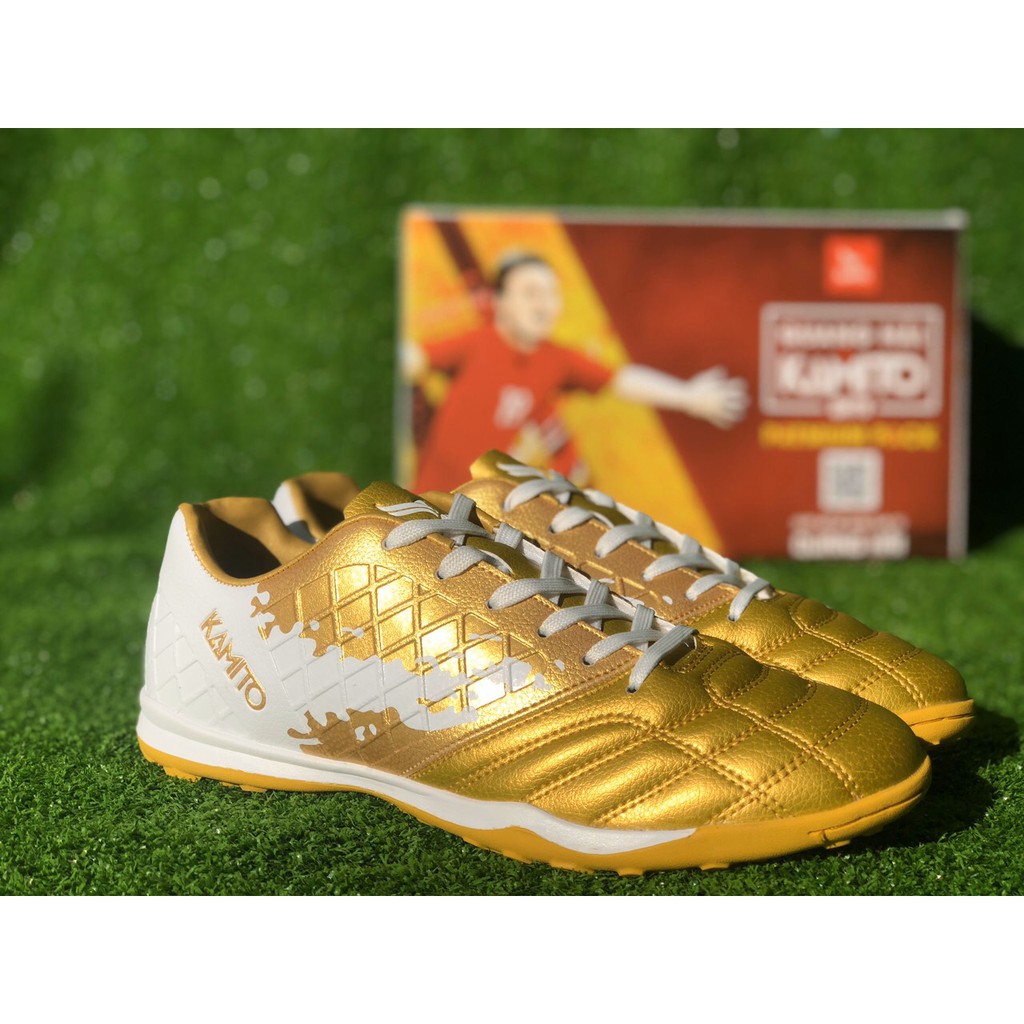 Giày đá bóng Kamito Quang Hải 19 Premium Pack, Giày đá banh QH19 chính hãng Full Box tặng kèm túi rút