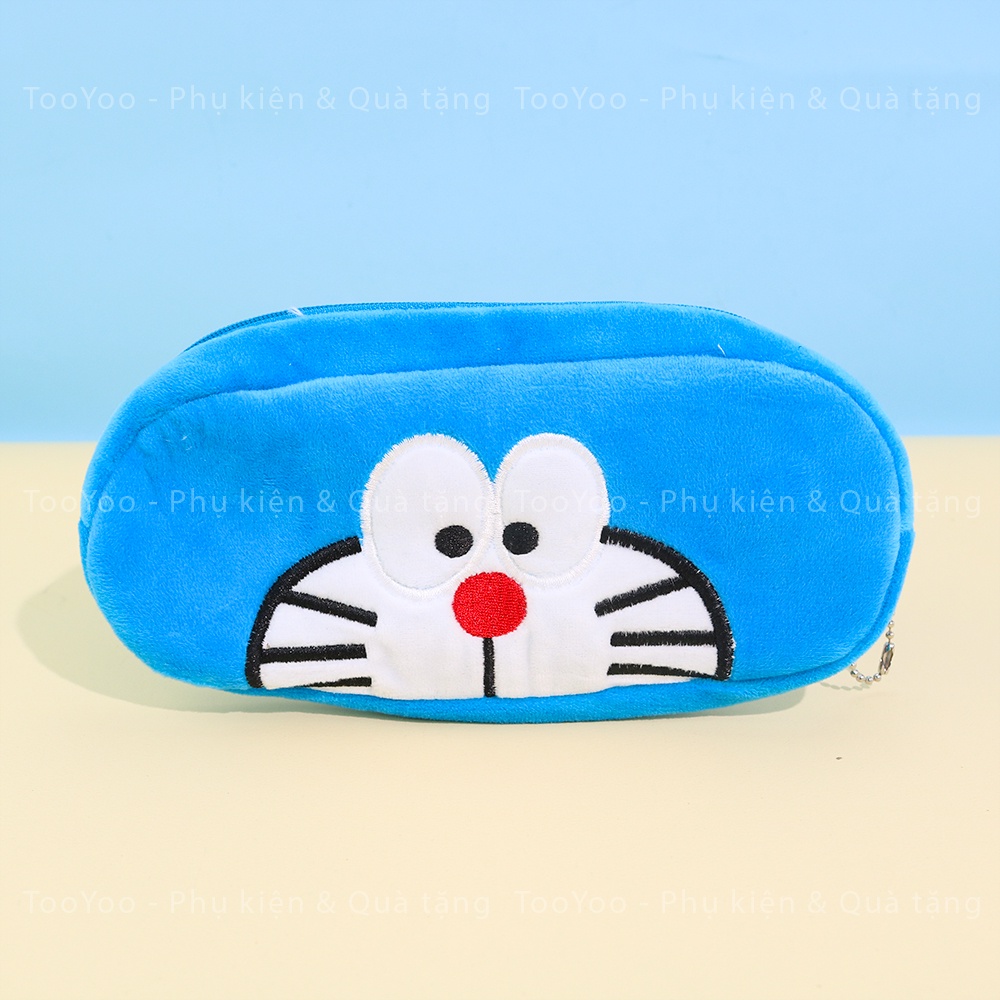 Hộp bút, bóp viết vải lông nhiều mẫu dễ thương cute TooYoo BK00487