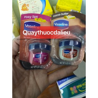 Dưỡng môi vaseline mềm mịn,chống khô nứt