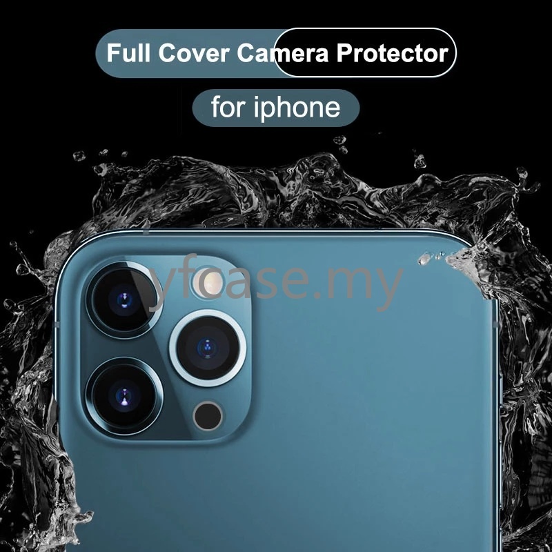 Kính cường lực khung hợp kim nhôm cho Camera iPhone 12 11 Pro Max 12 11 Pro Max