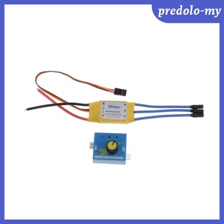 Hot rc 30a esc dc 12v 3-phase brushless motor speed controller pwm control
