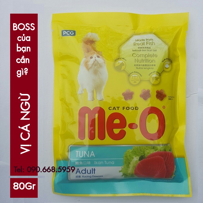 Thức ăn cho mèo Me-O Me-0 Adult - Hạt cho mèo trưởng thành
