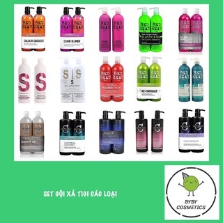 Set gội xả Tigi các màu 750ml (TIGI URBAN ANTIDOTESTM LEVEL 3 RESURRECTION) thơm nức