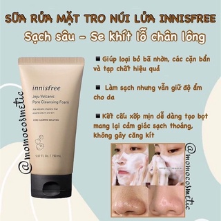 Sữa rửa mặt núi lửa Innisfree