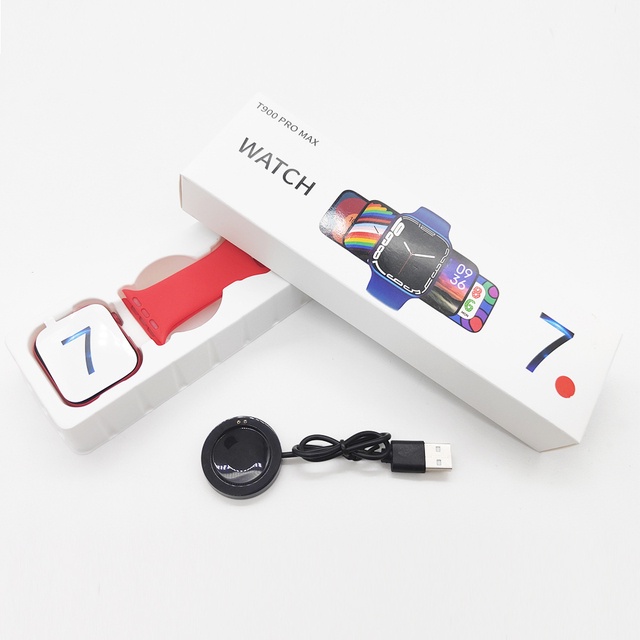 Đồng Hồ Thông Minh T900 Pro Max Chống Thấm Nước 44mm Iwo 13 series 7 Có Hai Nút Bấm