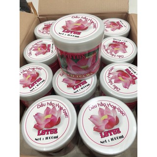 Dầu hấp dưỡng tóc Hoa Sen 500ml - 1000ml ( Lotus Repair Hair Treatment )