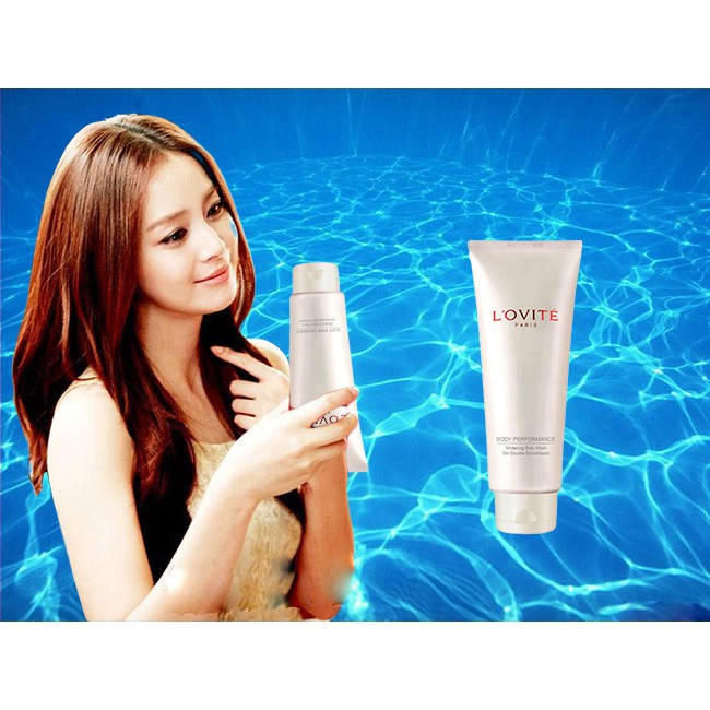 🌺🌺Sữa Tắm Hương Nước Hoa Và Sáng Da Lovite Pháp - 200ml