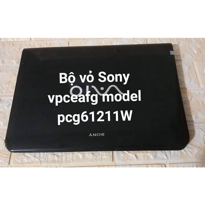 Bộ vỏ cũ laptop Sony vpcea16fg model : pcg61211w