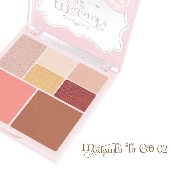 (hàng Mới Về) Bảng Phấn Mắt Madame Gie Madame To Go Trang Điểm Chuyên Nghiệp | BigBuy360 - bigbuy360.vn