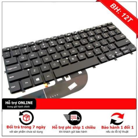 Bàn phím laptop Dell XPS 13 9343 13 9350 9360 0DKDXH NSK-LS0BW