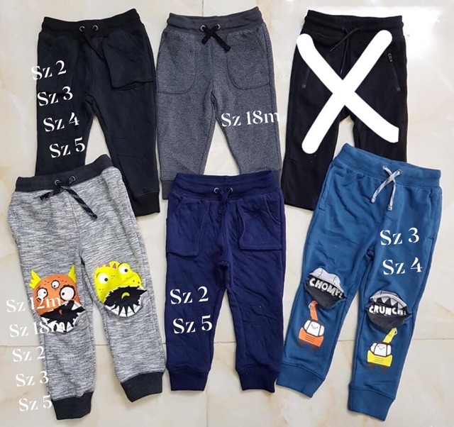Quần Jogger bé trai Cat Jack vnxk
