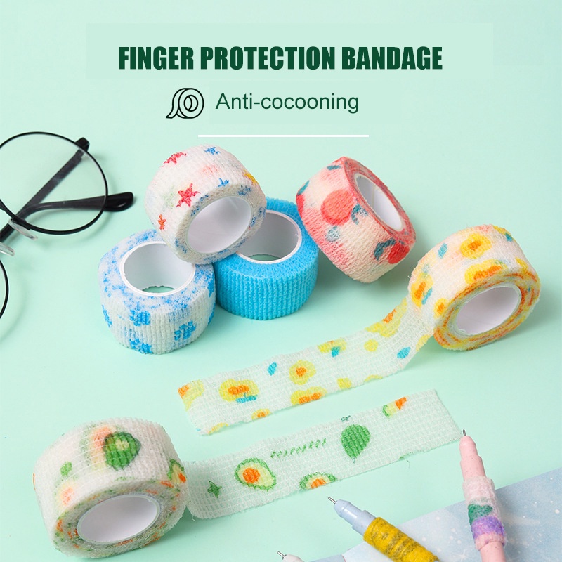 Băng Quấn Bảo Vệ Ngón Tay Bằng Vải Không Dệt Co Giãn Tiện Dụng