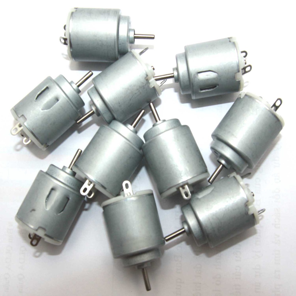 [HCM] Motor Mini DC 3V loại 140 dùng chế tạo đồ chơi, xe hơi, tàu thuyền, em yêu khoa học