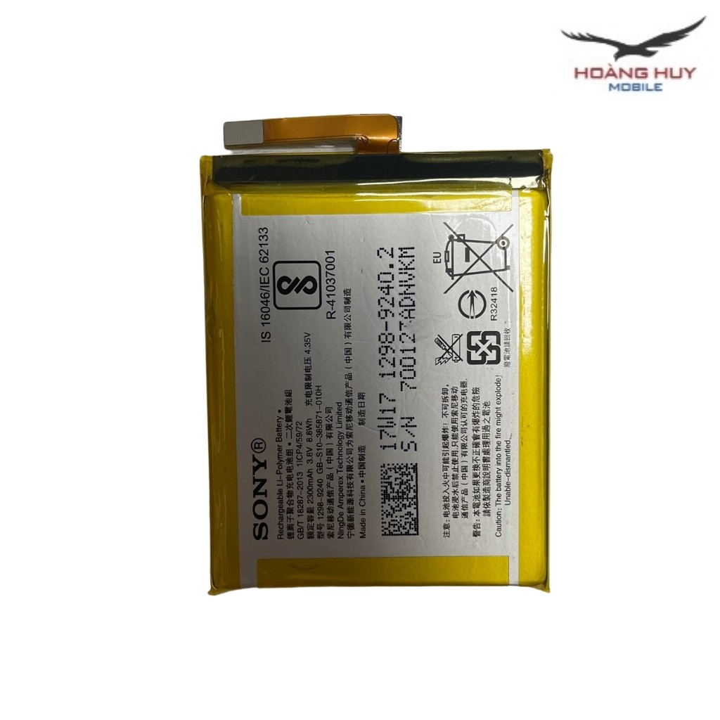 Pin Sony XA,XA1 Dung Lượng 2300mAh Hàng Zin Nhập Khẩu Bảo Hành 6 Tháng 1 Đổi 1