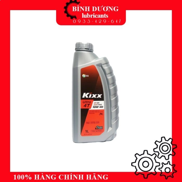 Nhớt Xe Máy Cao Cấp Kixx Full 10W-40 Tổng Hợp Nhập Khẩu Hàn Quốc Dành Cho Xe Số