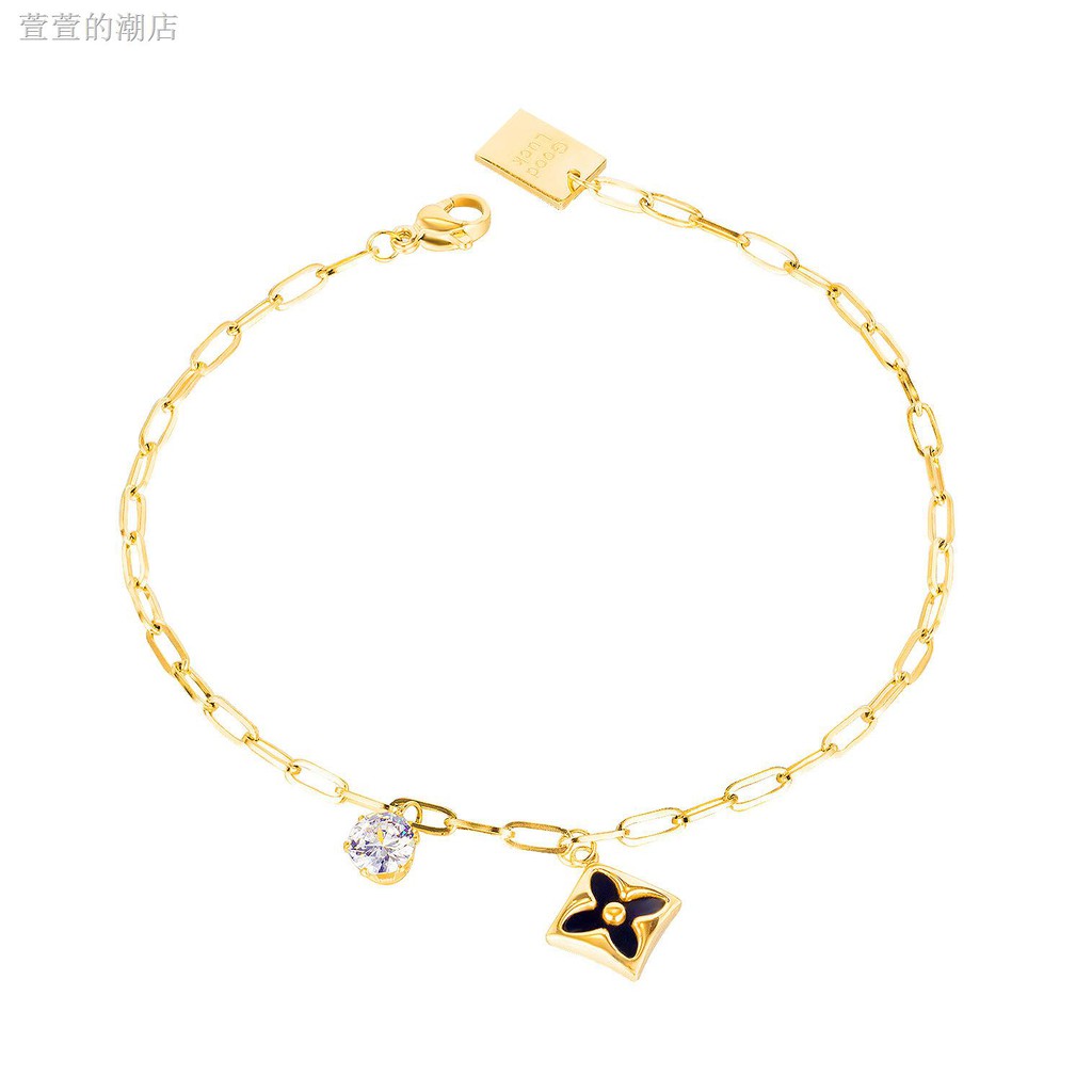 Lắc Chân Thép Titan Mặt Hoa 1111 | BigBuy360 - bigbuy360.vn