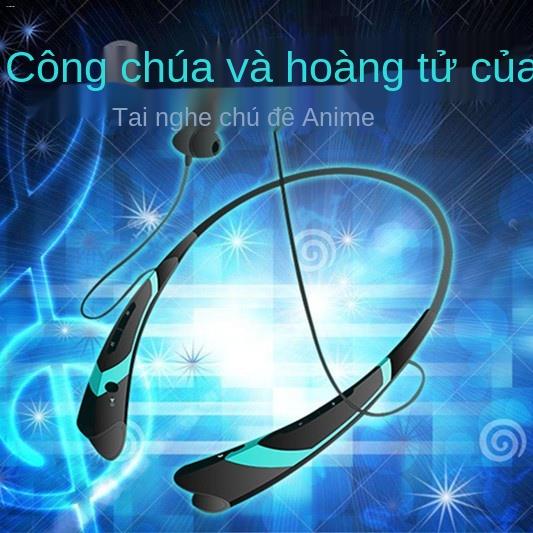 ☇✕☁Tai nghe Bluetooth khái niệm không dây thể thao Hatsune Miku thiết bị ngoại vi